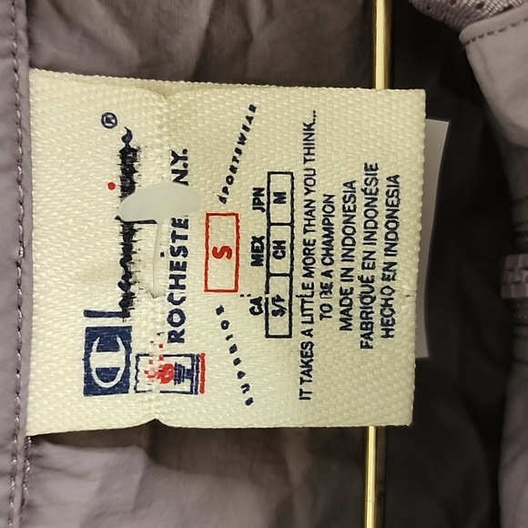 Champion Urban Outfitters  Hooded Anorak Jacket Purple Size SMALL - Picture 3 of 6